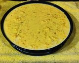 A picture of step 3 of Kesariya Shahi tukda.