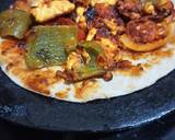 Fusion pizza Rotza Roti pizza recipe step 1 photo