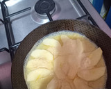 Foto del paso 6 de la receta: PANQUEQUE DE MANZANA CON HARINA DE AVENA Y CARAMELO.🍎🍎🍎🍎🥰😍🤭🤭🤭
