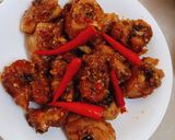 Hình bước làm 4 của món Gà rang sả ớt