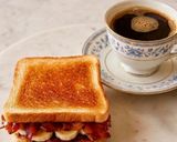 Tost / kanapka Elvisa Presleya krok przepisu 2 zdjęcie
