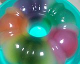 Foto langkah ke 4 dari resep Puding pelangi suka suka.