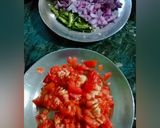 A picture of step 1 of Mix veggies with drumsticks.