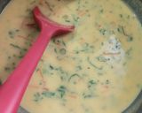 A picture of step 3 of Mix veggies punjabi kadhi.