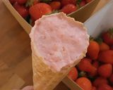 A picture of step 3 of Strawberry Ice cream.