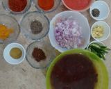 A picture of step 1 of Rajma Lobia ka Salan Kidney Bean Curry.