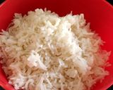 A picture of step 1 of Peri Peri Shrimp with Spicy Rice.