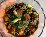 Hình bước làm 2 của món Đọt Su Luộc Chấm Kho Quẹt Chay