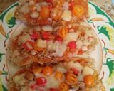 Foto del paso 3 de la receta Pizza de pan de molde con 8 cereales y semillas en el sartén
