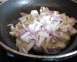 A picture of step 1 of Chicken changezi.