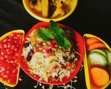 A picture of step 7 of Sprouts green gram rice # global cuisine #post_1.