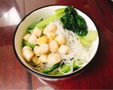 Hình bước làm 3 của món Bún khô xào cồi điệp