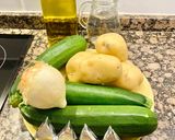 Foto del paso 1 de la receta Crema de calabacín con quesitos