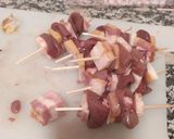 Foto del paso 3 de la receta: Brochetas de riñones