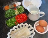 A picture of step 2 of Saltfish Fritters.