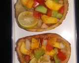 A picture of step 12 of Mango katori chaat.