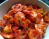 Foto langkah ke 5 dari resep Balado Udang Kentang.