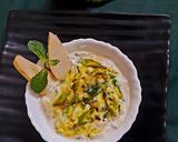 A picture of step 4 of Pear Chilli Raita.