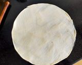 A picture of step 1 of Papadi (For Papdi Chat).