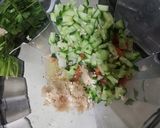 A picture of step 3 of Tabouli salad.