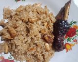 Foto langkah ke 3 dari resep Nasi goreng ayam panggang.