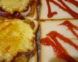 A picture of step 2 of Chicken kabab (toast sandwich).