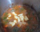 Foto del paso 8 de la receta: Falda de ternera con judías verdes y alcachofas