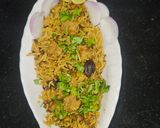 A picture of step 5 of Healthy masoor soya nuggets biryani.