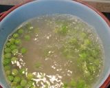 Foto del paso 2 de la receta: Noodles de arroz con salsa de berenjena y guisantes