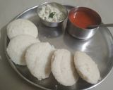 A picture of step 5 of Semolina Idli #IdliDay.