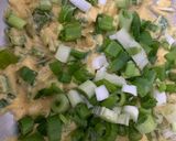A picture of step 1 of Spring Onion Kofta Curry.