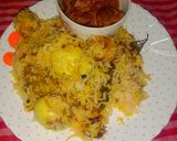চিকেন দম বিরিয়ানি(Chicken dum biriyani recipe in bengali) রেসিপি ধাপ - 7 ছবি