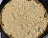 A picture of step 4 of Jalapeño Popper Corncake Skillet.