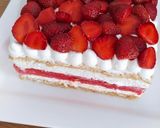 Foto langkah ke 10 dari resep Strawberry Watermelon Cake.