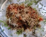 A picture of step 2 of Radish (mooli) paratha.