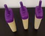 A picture of step 7 of Mango popsicles.