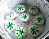 Foto langkah ke 10 dari resep Bolu kukus semangka🍉.