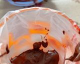 Csokoládékrémes tojásfehérjéből sült piskóta recept fázis 9 fotója