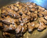 A picture of step 1 of Sirloin Steak sandwich with Pickled Gherkins & Red Onion barbecue sauce.