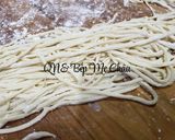 Hình bước làm 4 của món Tự làm sợi mì udon