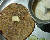 A picture of step 5 of Pyaj ki roti in tandoor.