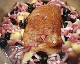 Une image de l'étape 4 de Rôti de porc à l'Andalouse.