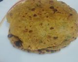 A picture of step 6 of Dudhi Thepla.