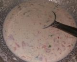 A picture of step 4 of Suji ka cheela.