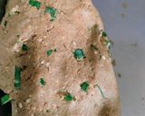 A picture of step 2 of Lahsun Bajra bhakri.