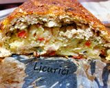Pas rețetă Ruladă de carne tocată umplută cu piure 6 fotografie