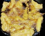 A picture of step 4 of Besan wale fries.