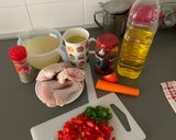 Foto del paso 1 de la receta: Pollo en salsa