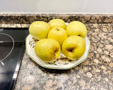 Foto del paso 1 de la receta: Tarta con queso mascarpone y manzanas laminadas