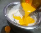 A picture of step 15 of Mango cheese cake.